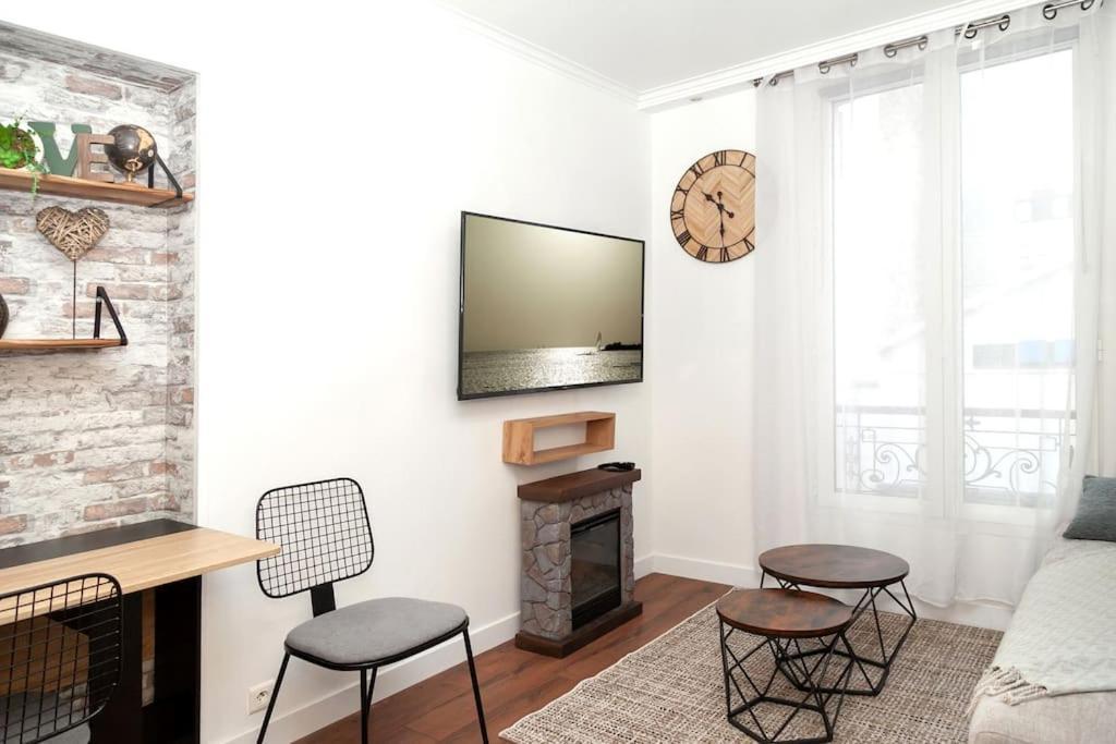 Elegant Appartement Aux Portes De Paris Saint-Ouen  Buitenkant foto